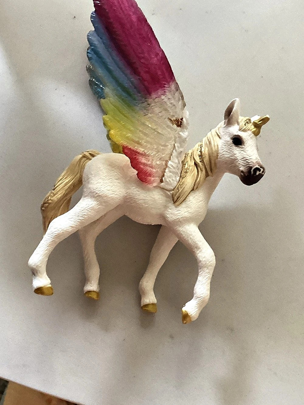 Schleich Bayala Winged Rainbow Unicorn Foal Figurine